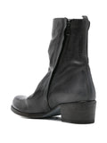 Bota Azul Tacón Medio