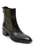 Bota Tacón Medio Verde