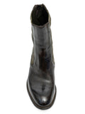 Bota Tacón Medio Verde