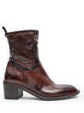 Medium Heel Brown Boot