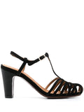 Black Heeled Sandal