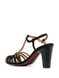 Black Heeled Sandal