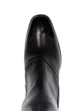 Bota Negra Tacón Medio