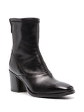 Bota Negra Tacón Medio
