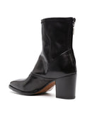 Bota Negra Tacón Medio