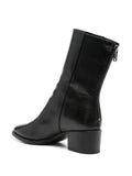 Bota Negra Tacón Bajo