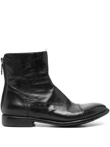 Black Flat Boot