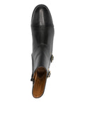 Bota Negra Plana