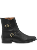 Bota Negra Plana