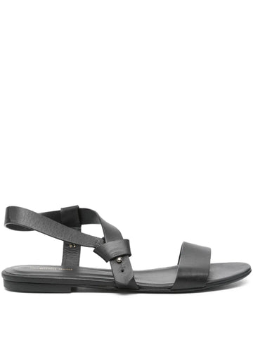 Black Flat Sandal