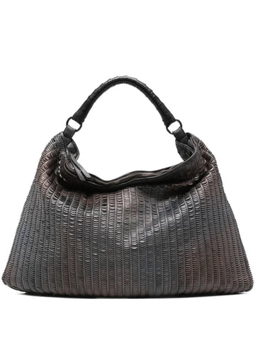 Bolso Grande Marrón - Gris