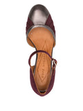 Zapato Granate - Acero Tacón