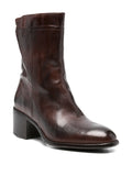 Bota Marrón Tacón Medio