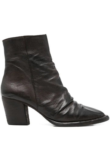 Bota Marrón Tacón Medio