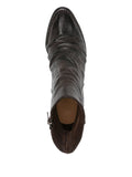 Bota Marrón Tacón Medio