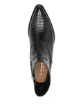 Bota Negra Tacón Bajo