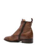 Bota Plana Cognac