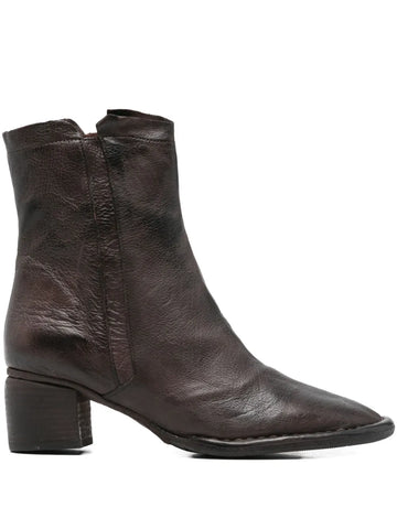 Bota Marrón Tacón Medio