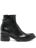 Bota Negra Tacón Medio