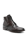 Bota Plana Marrón Oscuro