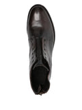 Bota Plana Marrón Oscuro