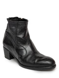Bota Negra Tacón Medio
