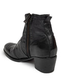 Bota Negra Tacón Medio
