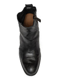 Bota Negra Tacón Medio