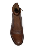 Bota Plana Cognac
