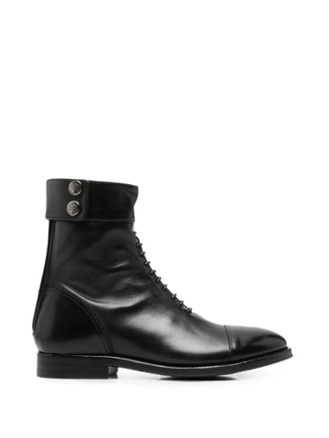 Bota Negra Plana