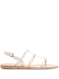 White Flat Sandal