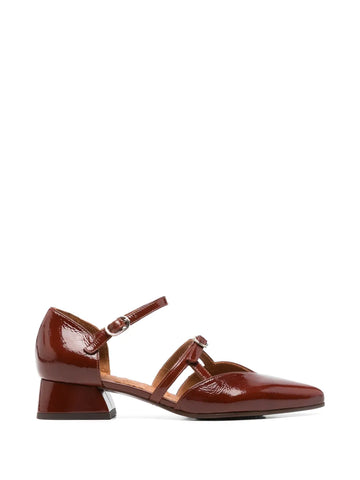 Zapato Tacón Medio Cuero