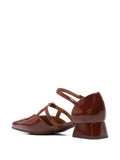 Zapato Tacón Medio Cuero