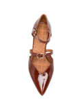 Zapato Tacón Medio Cuero