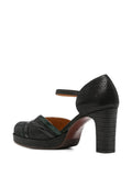 Zapato Plataforma Negro - Verde