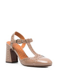 Zapato Tacón Medio Nude