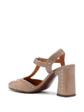 Zapato Tacón Medio Nude