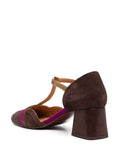 Brown Medium Heel Shoe