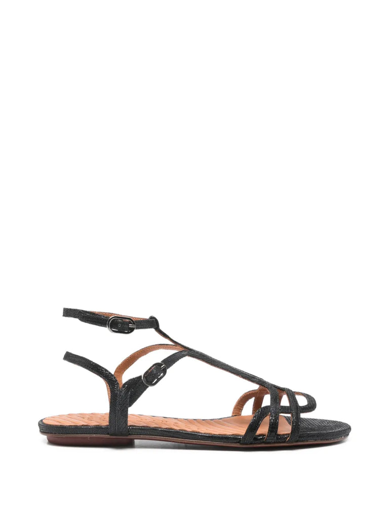 Sandalia Plana - Negra