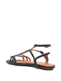 Sandalia Plana - Negra