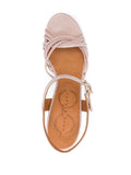 Sandalias Plataforma Rosa Nude