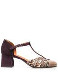 Zapato Berengena - Taupe Tacón Medio