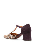 Zapato Berengena - Taupe Tacón Medio