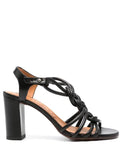 Black Heeled Sandal