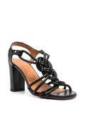 Black Heeled Sandal