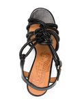 Black Heeled Sandal