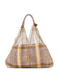 ELZIVER Bolso Pequeño  Amarillo - Blanco