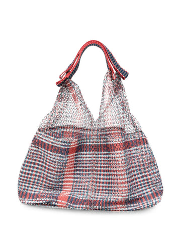 ELZIVER Bolso Pequeño Azul - Rojo - Blanco
