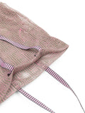 KANPUR Bolso Tote Grande Rosa & Verde