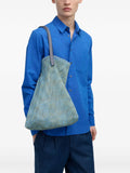 KANPUR Bolso Tote Grande Verde Agua